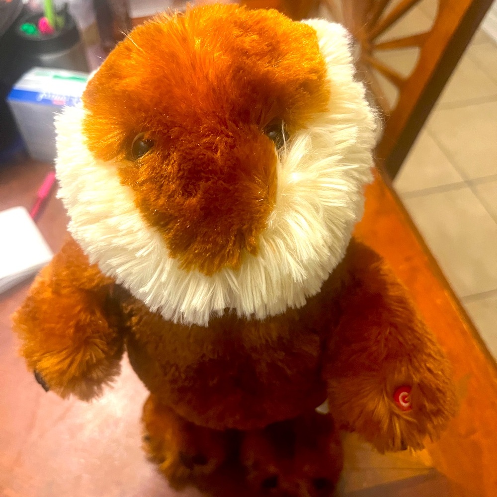 Caddyshack Movie Singing Dancing Animated Plush Gopher by Gemmy 13" Tall 47187